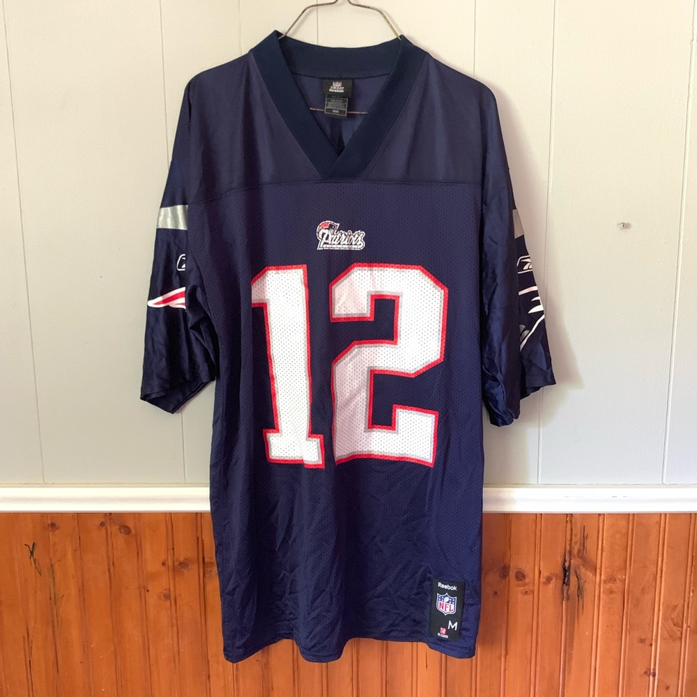 Reebok NFL Tom Brady Jersey New England Patriots - Picture 1 of 6